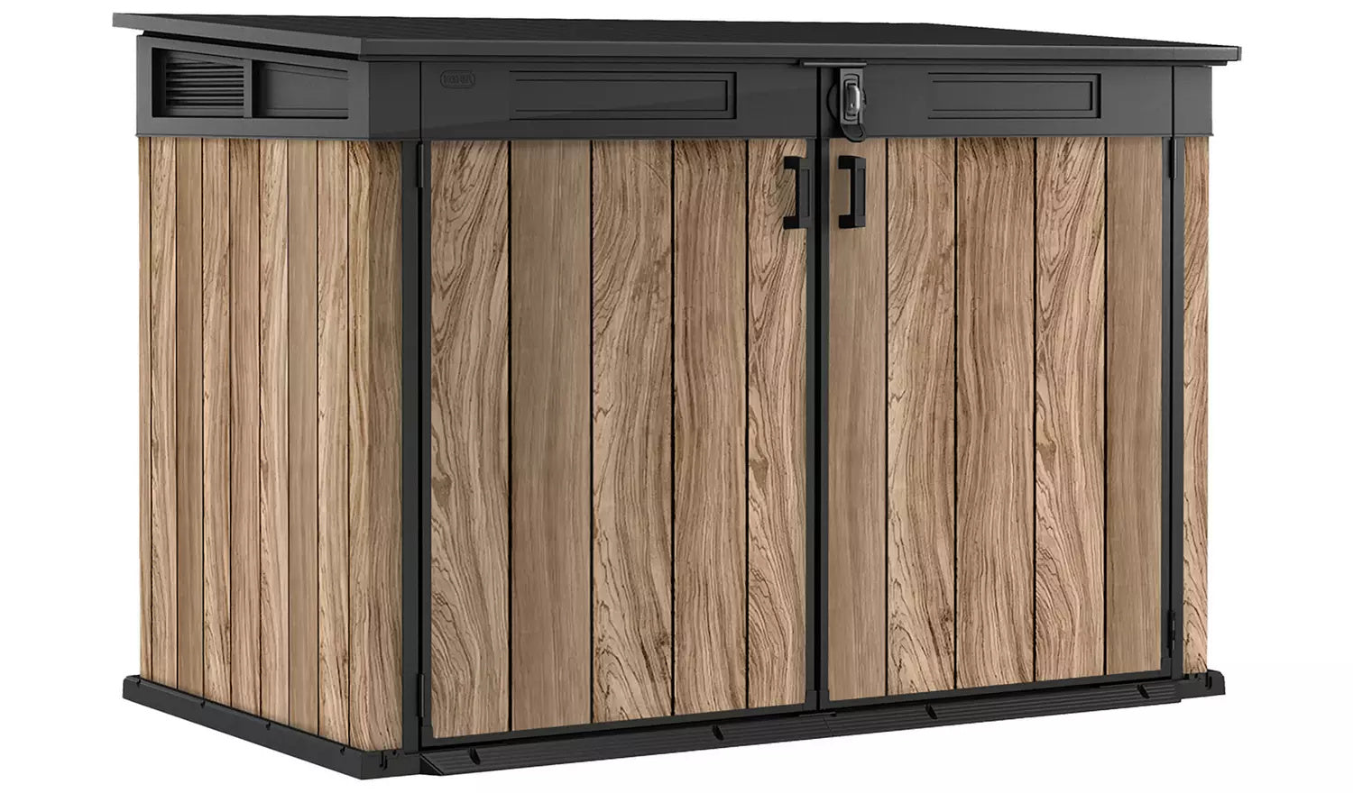 Keter Signature 2020L Horizontal Garden Storage Shed - Oak722/2977